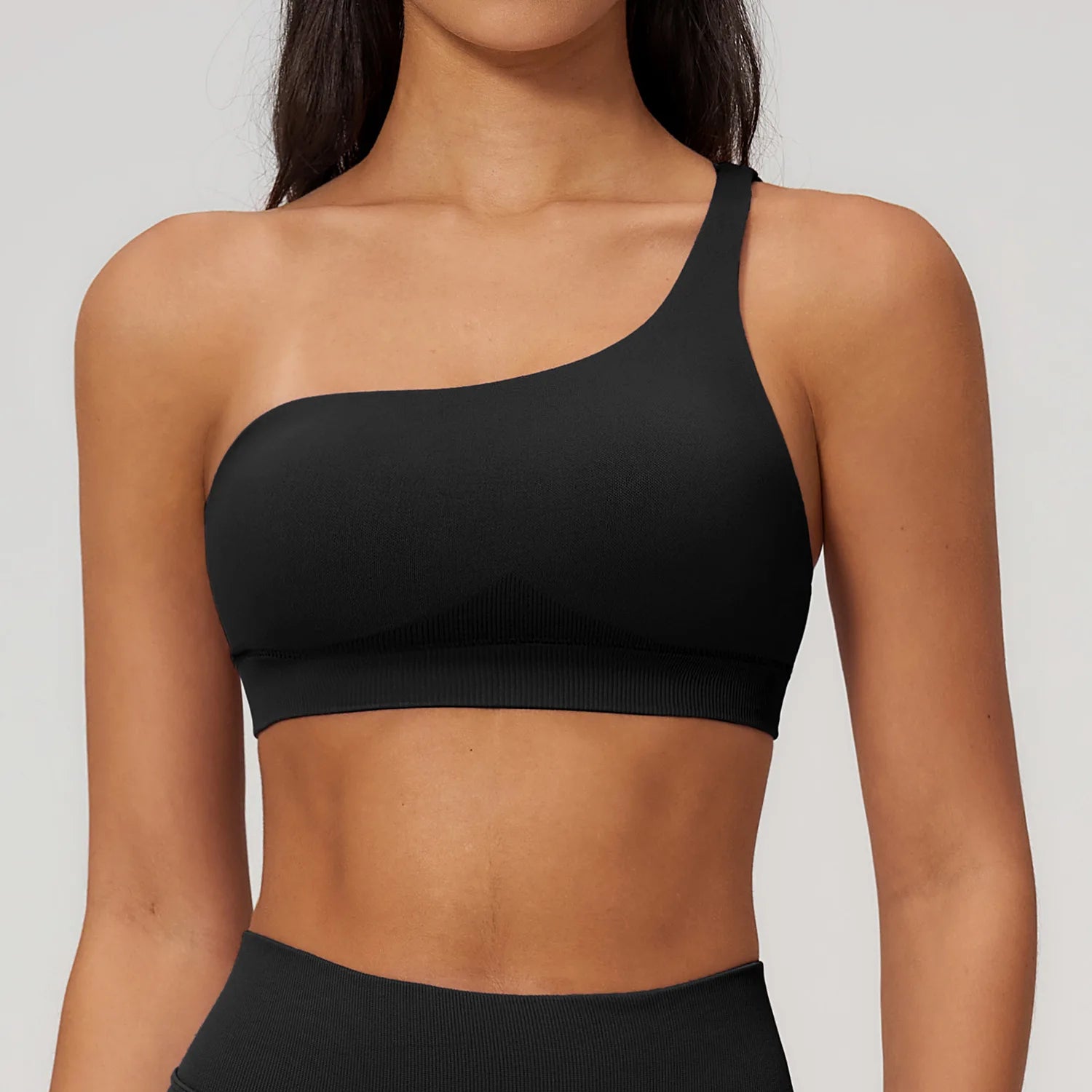 JUREN SculptFlex One-Shoulder Sports Bra