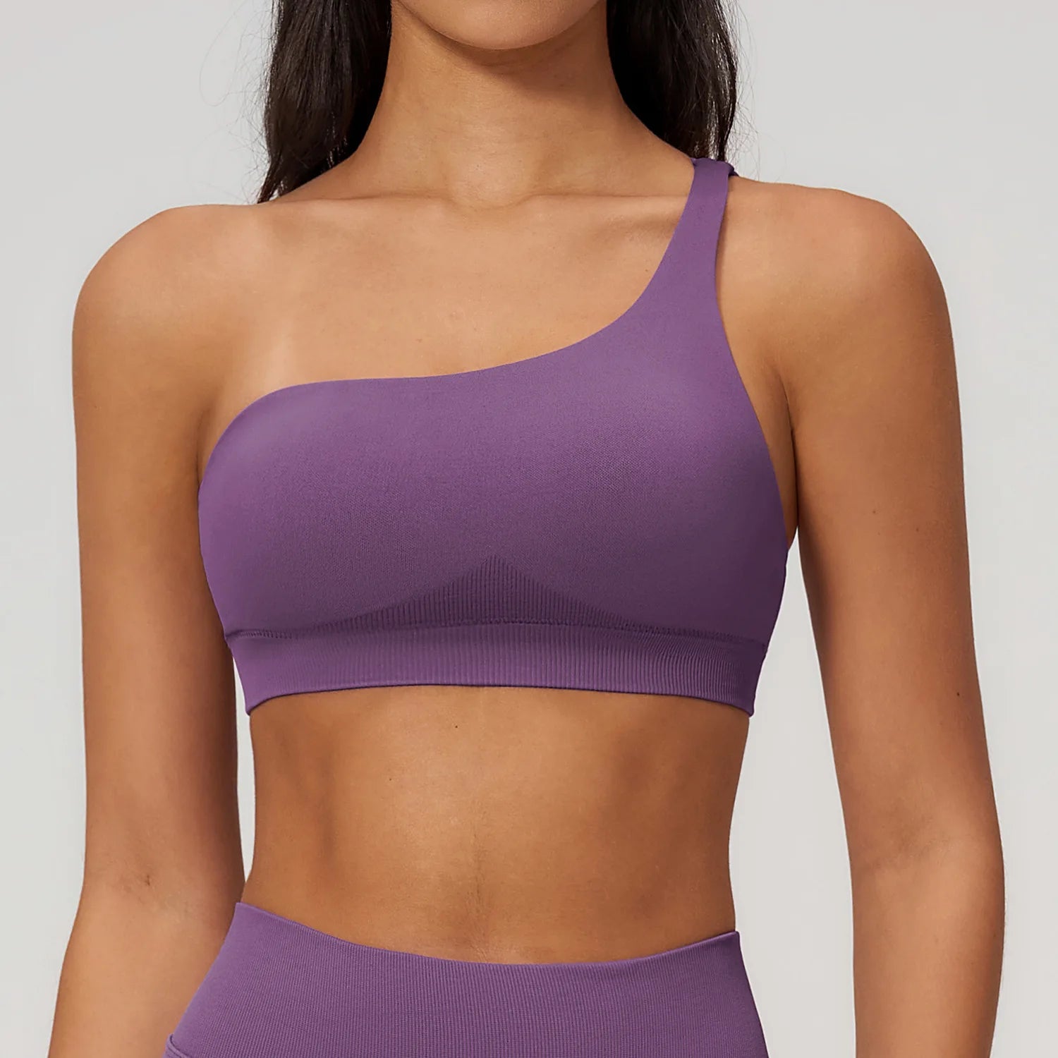 JUREN SculptFlex One-Shoulder Sports Bra