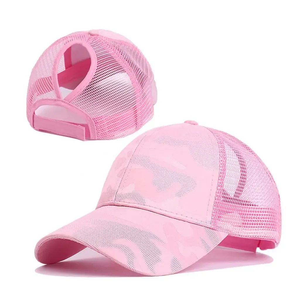 Summer Mesh Baseball Caps for Women
