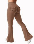 Naked Feeling Wide-Leg Yoga Pants with Pockets
