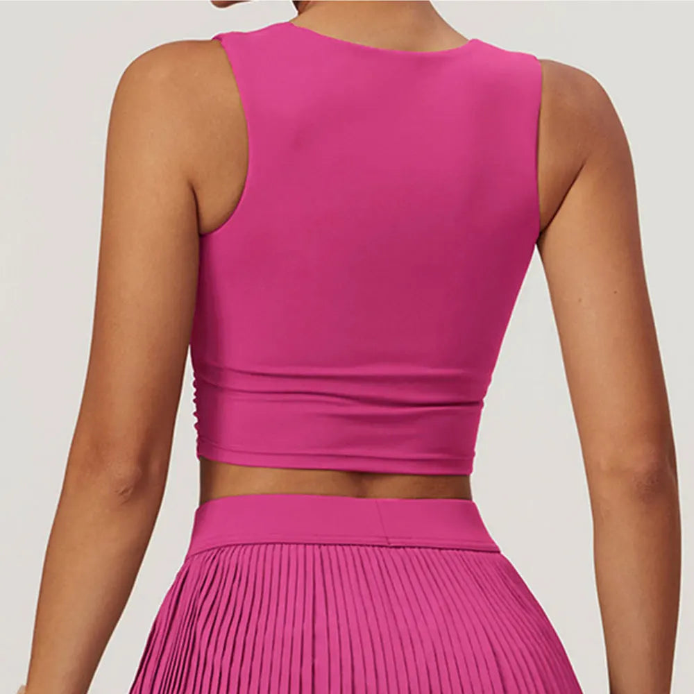 SWELTERING Yoga Bra Workout for Women Underwear Gym Workout Crop Tank High Waist Shorts Bra