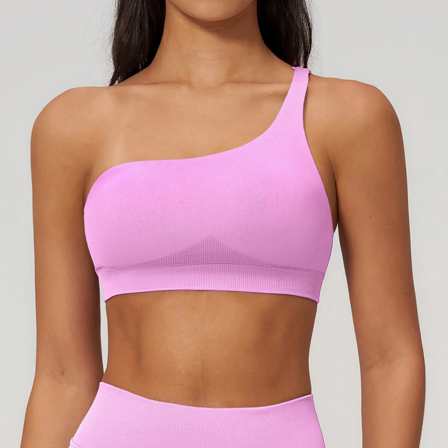 JUREN SculptFlex One-Shoulder Sports Bra