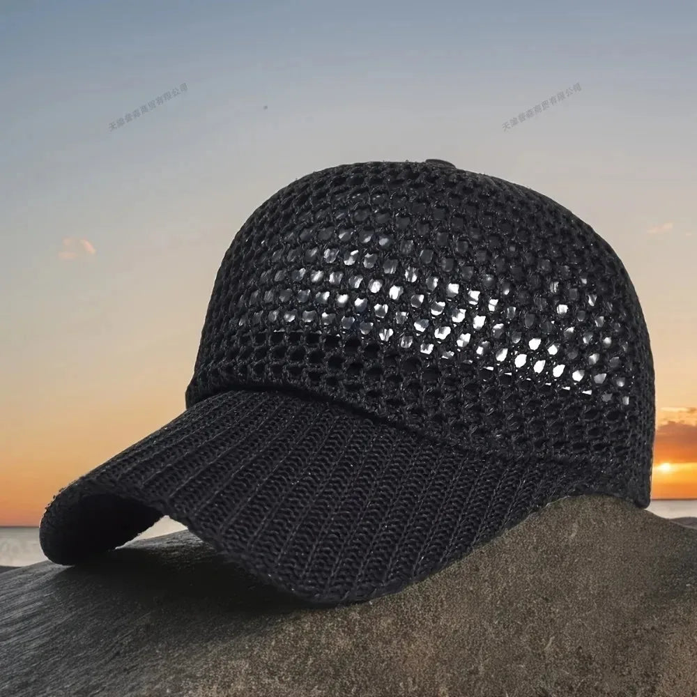 Adjustable Mesh Breathable Sun Hat - Unisex