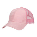 Summer camouflage baseball cap with loose ponytail ventilation mesh cap for outdoor sports