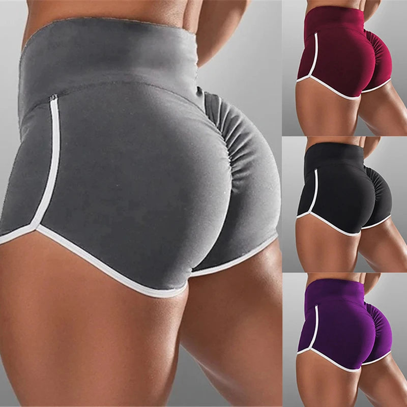 Women Summer Shorts for Sports Fitness Gym- Skinny Slim Shorts