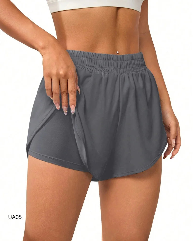 Women's 2-in-1 Flowy Quick Dry Athletic Running
