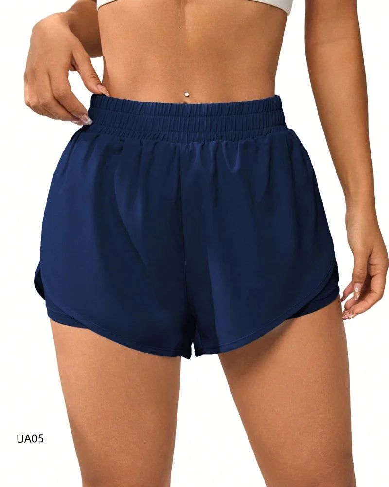 Women's 2-in-1 Flowy Quick Dry Athletic Running