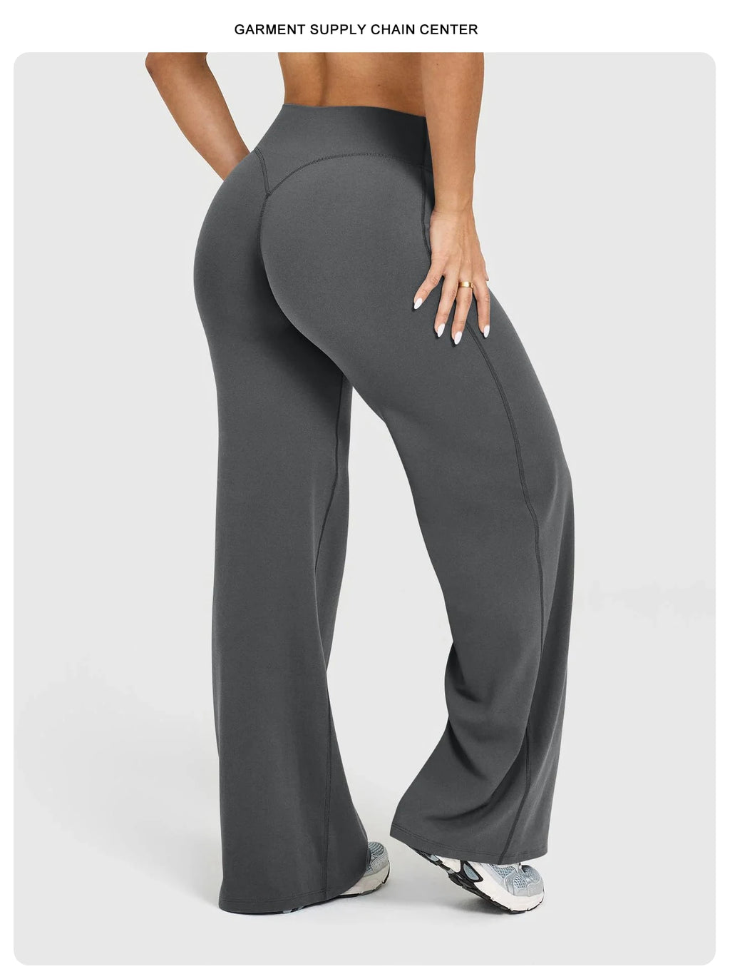 High Waisted Wide Leg Yoga Pants