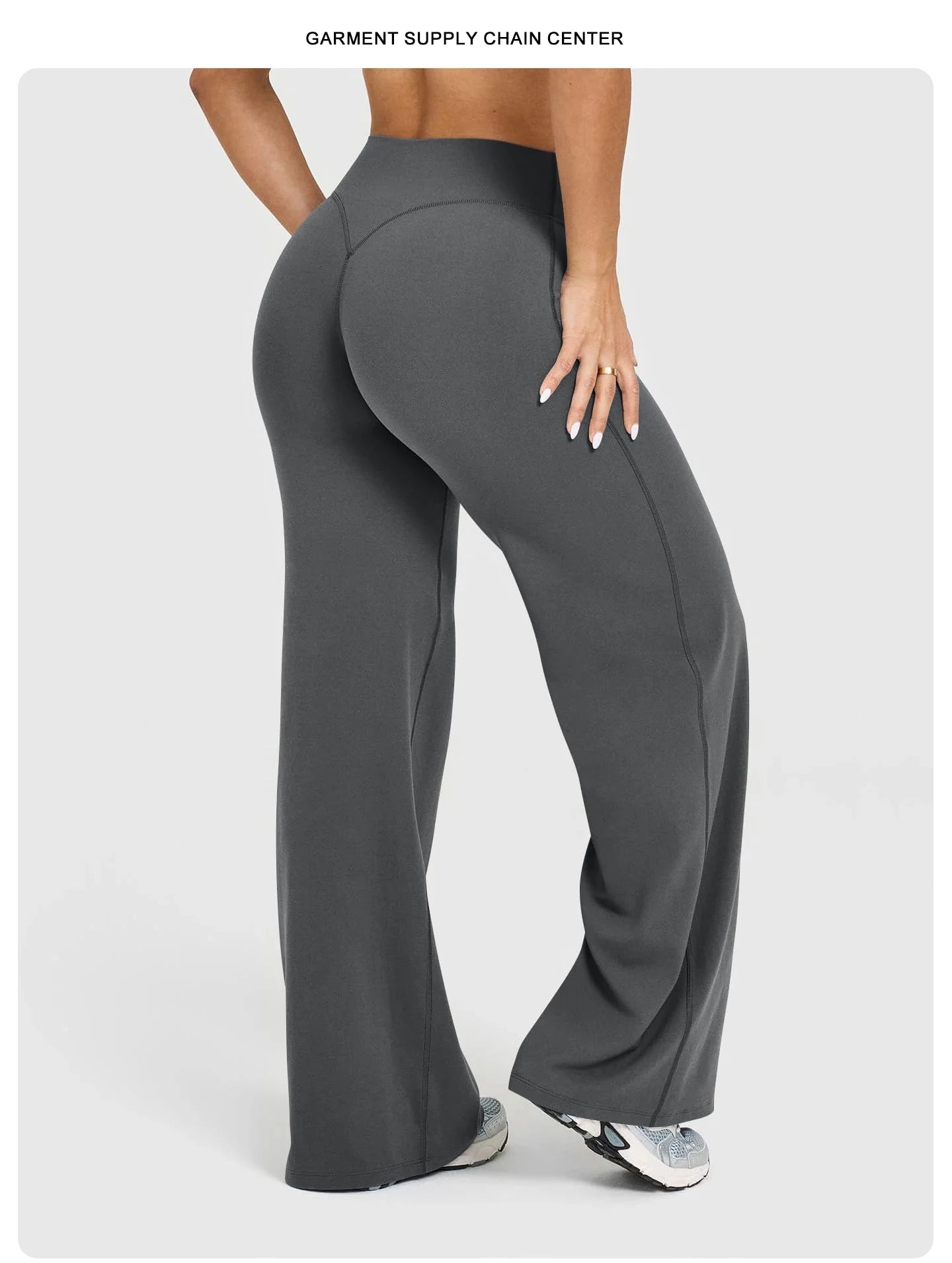 High Waisted Wide Leg Yoga Pants