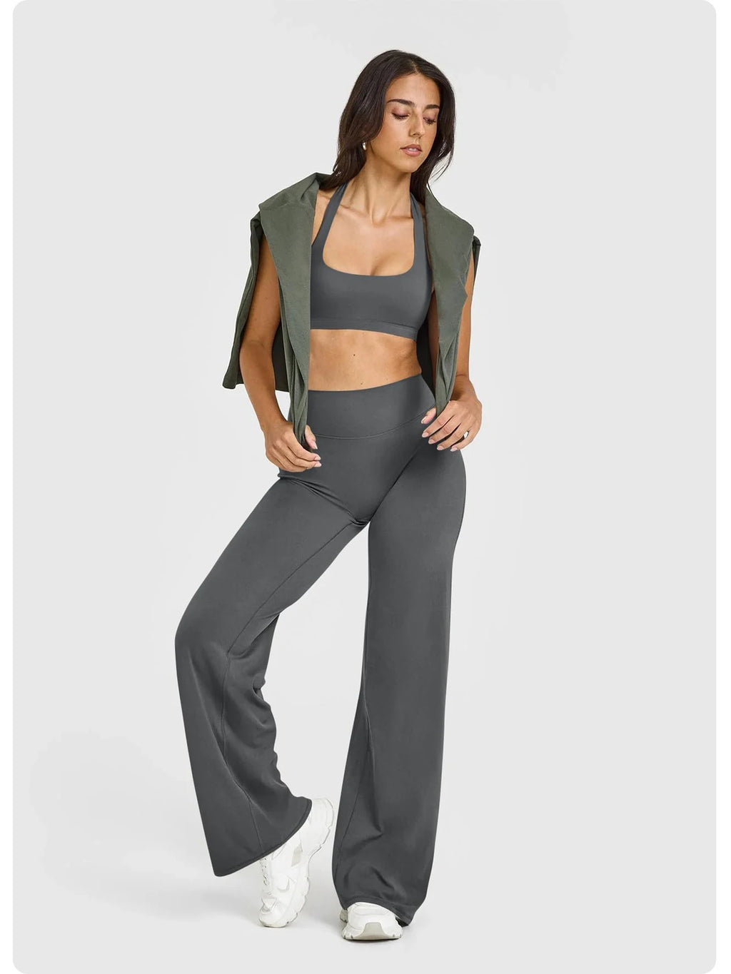 High Waisted Wide Leg Yoga Pants