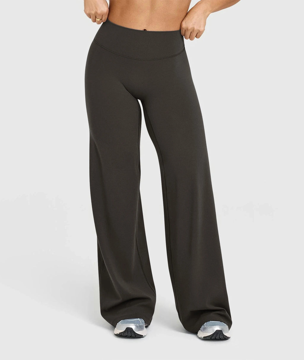 High Waisted Wide Leg Yoga Pants