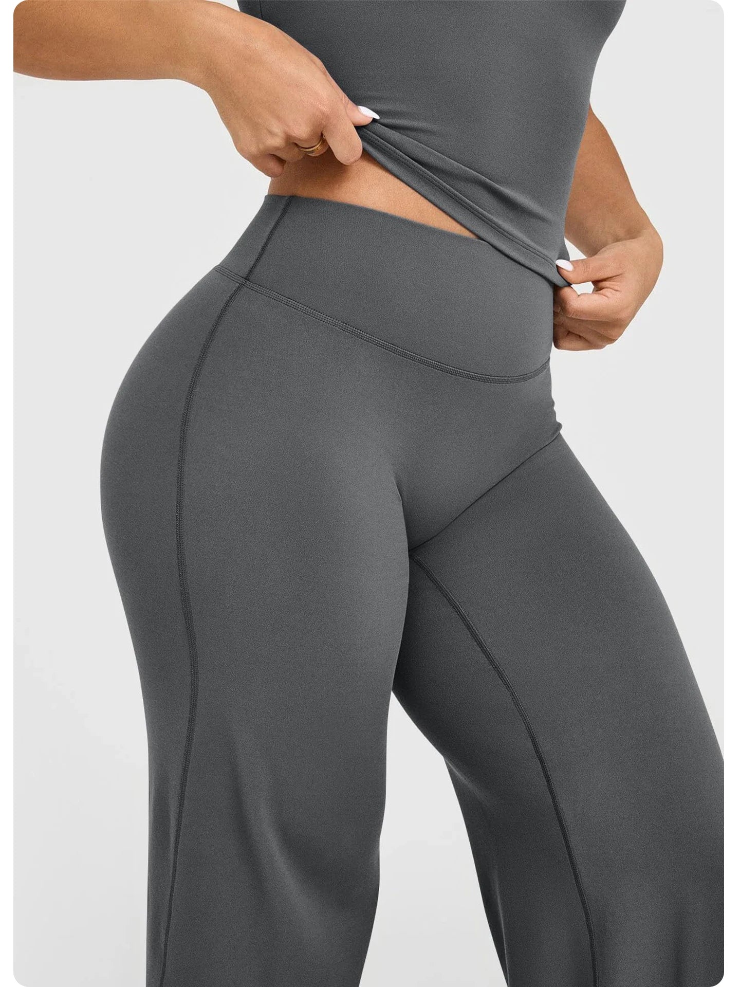 High Waisted Wide Leg Yoga Pants