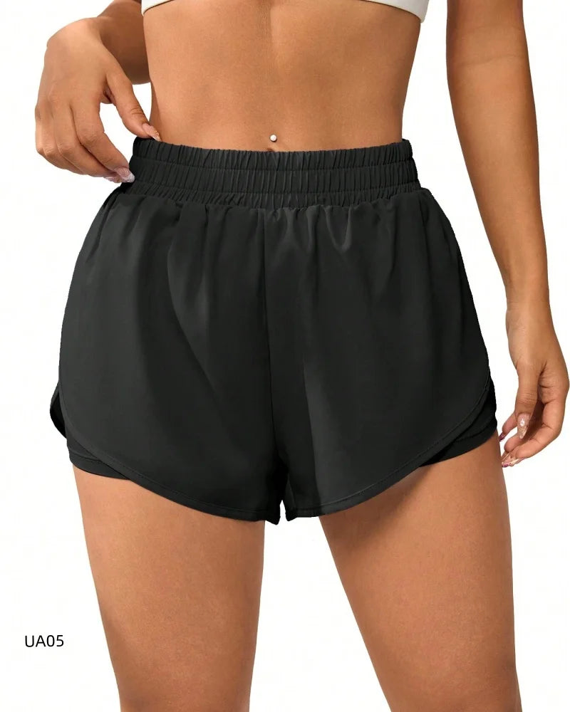 Women's 2-in-1 Flowy Quick Dry Athletic Running
