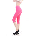 Women's Leggings High Waisted Capri Leggings