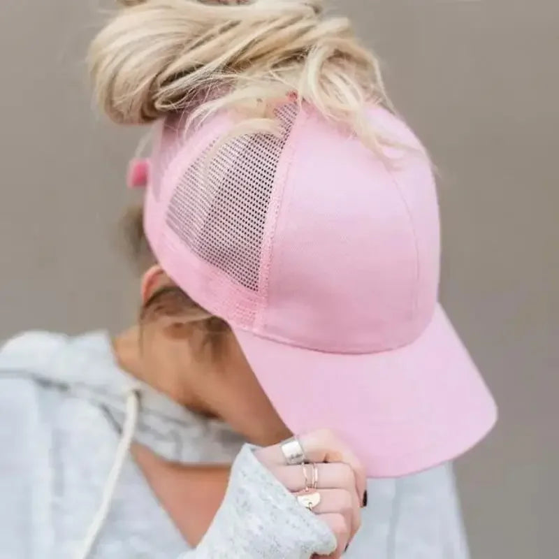 Summer Mesh Baseball Caps for Women
