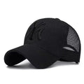 Hat Summer Embroidery Letters Breathable Duck Tongue Cap