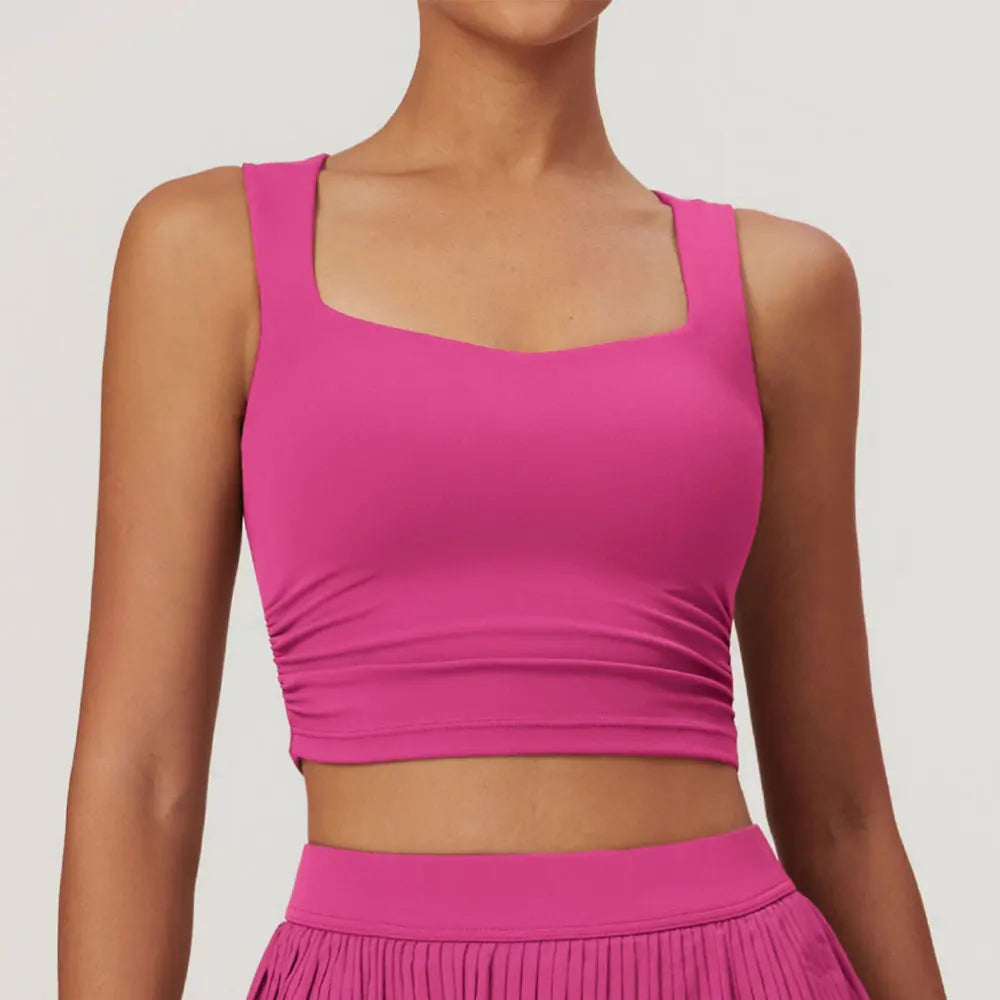 SWELTERING Yoga Bra Workout for Women Underwear Gym Workout Crop Tank High Waist Shorts Bra