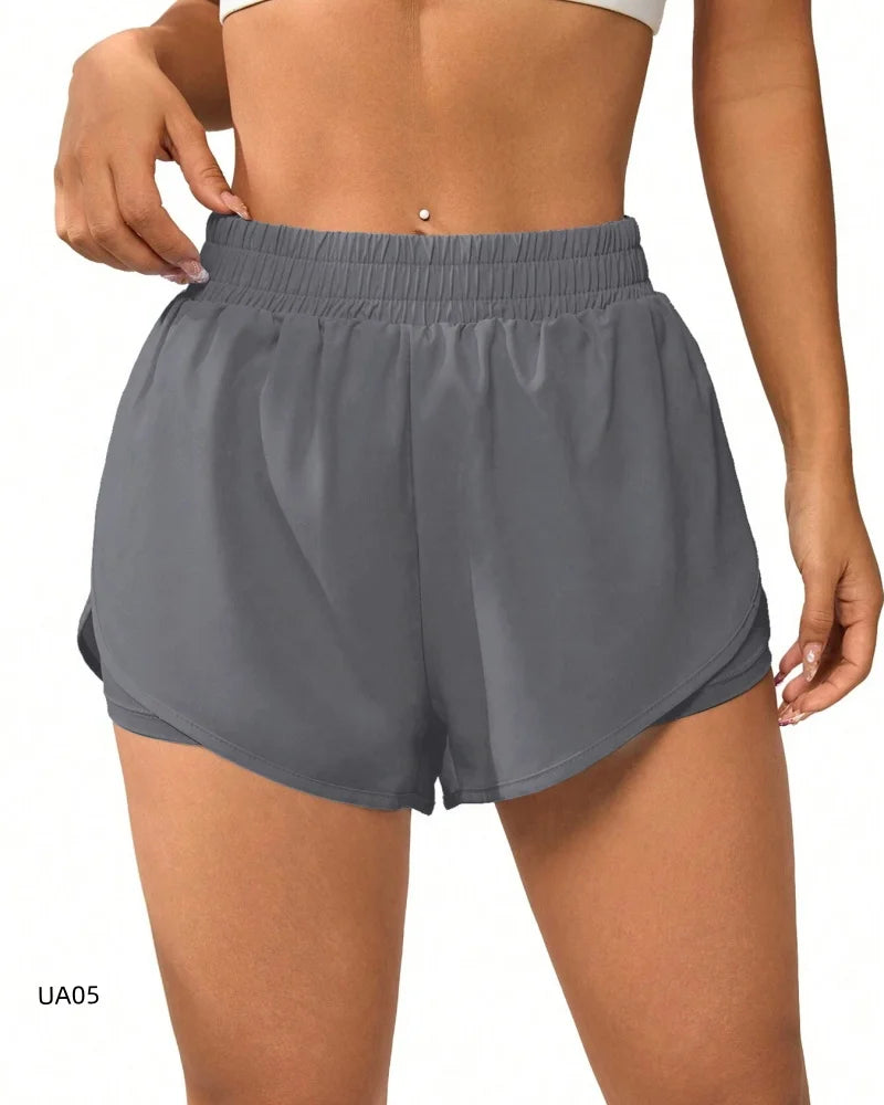 Women's 2-in-1 Flowy Quick Dry Athletic Running