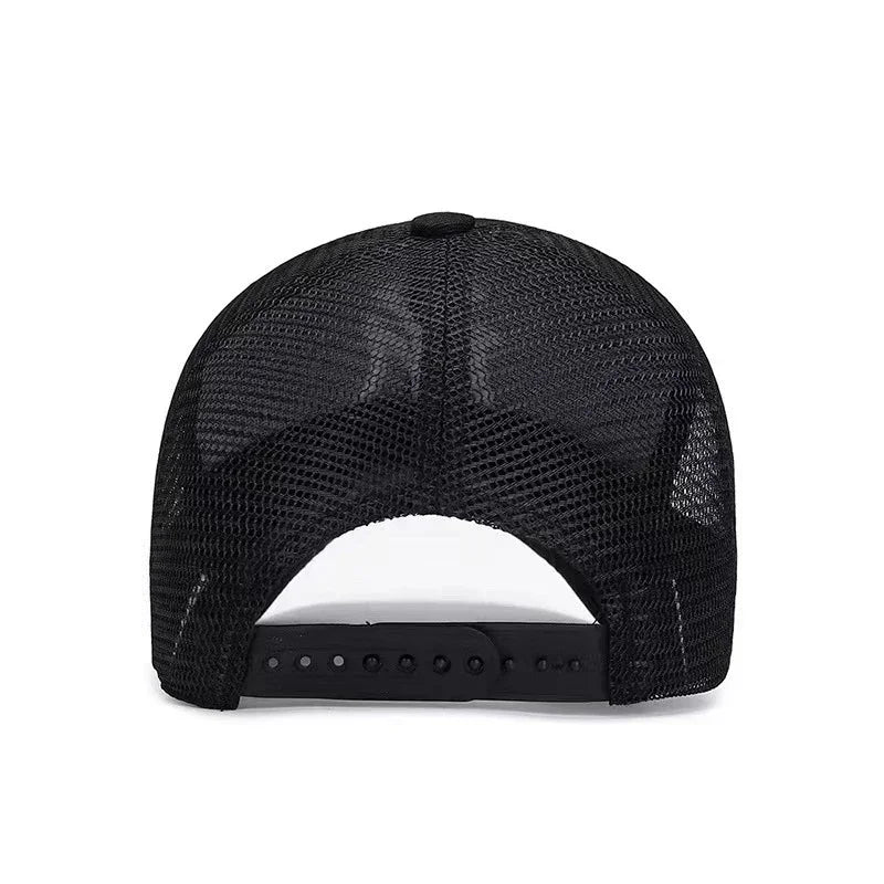 Hat Summer Embroidery Letters Breathable Duck Tongue Cap