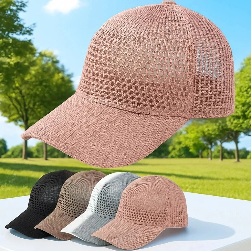 Adjustable Mesh Breathable Sun Hat - Unisex