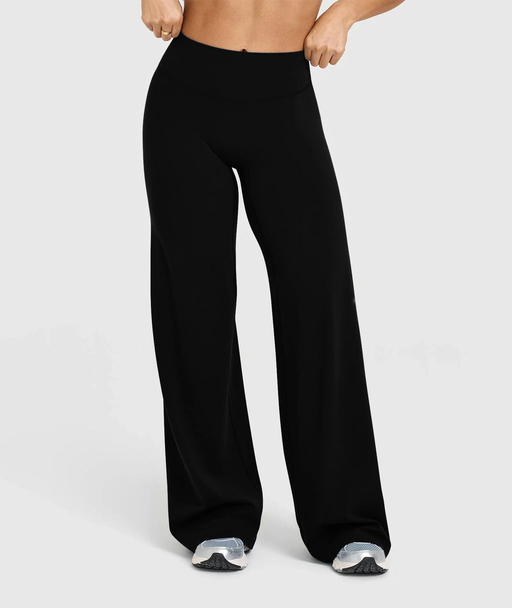 High Waisted Wide Leg Yoga Pants