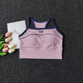 Women's Seamless Sports Bra Crop Top – Sleeveless Yoga & Fitness Tank