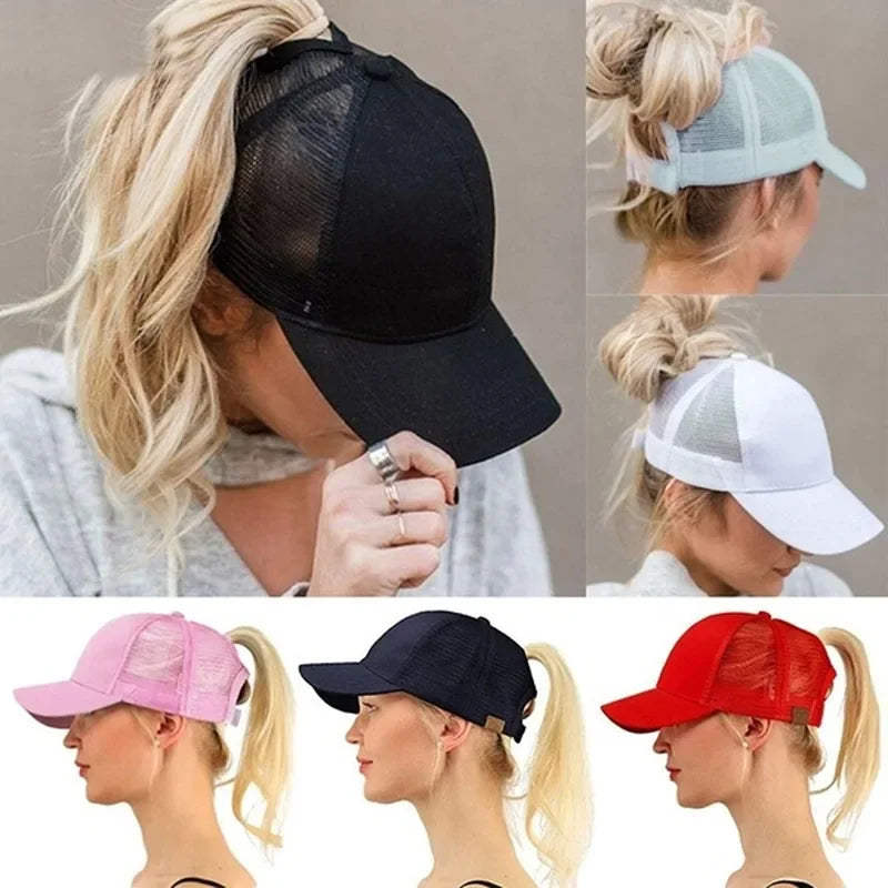 Summer Mesh Baseball Caps for Women
