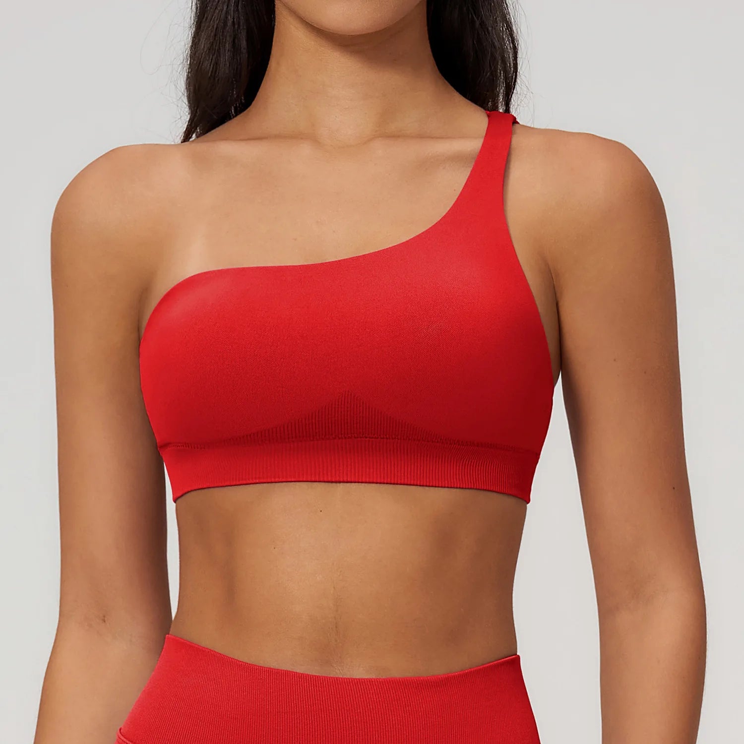 JUREN SculptFlex One-Shoulder Sports Bra