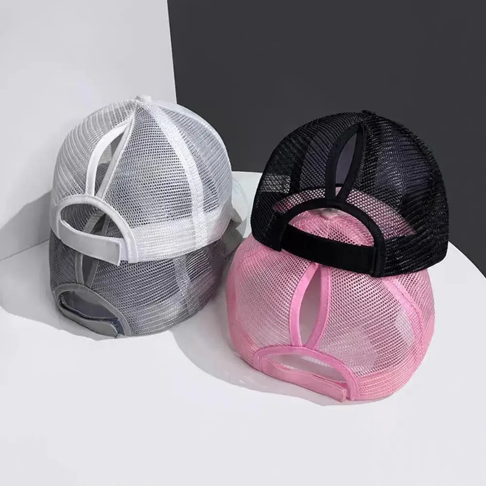 Summer Mesh Baseball Caps for Women