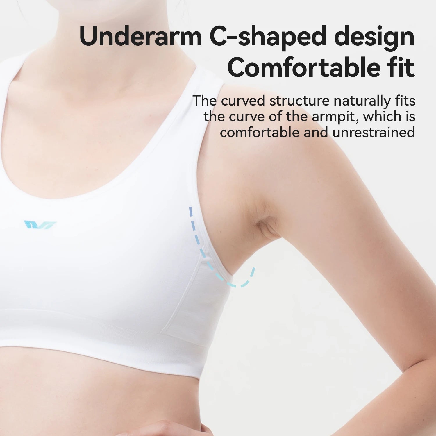 ROCKBROS TVI Women's Seamless Sports Bra