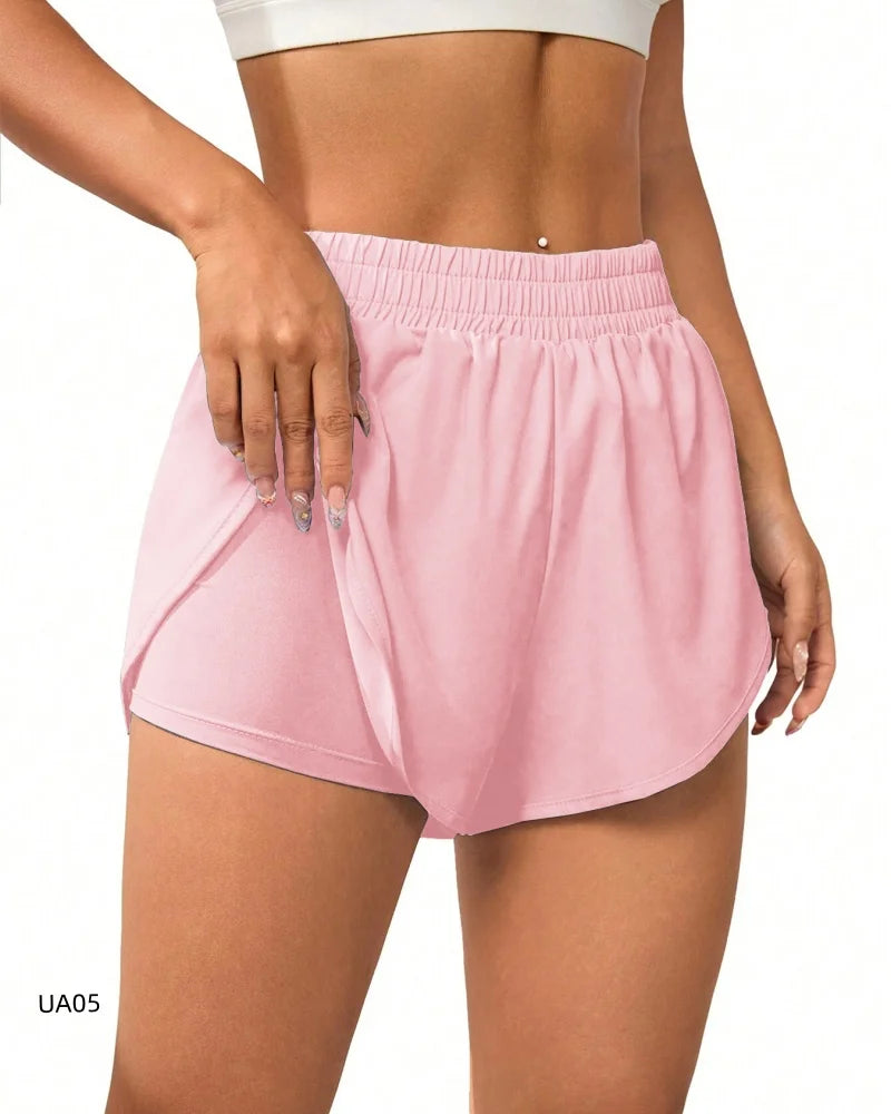 Women's 2-in-1 Flowy Quick Dry Athletic Running